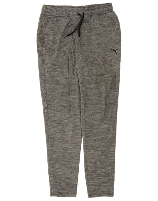 Pantaloni de trening Puma pentru femei UK 12 Poliester cu pete gri medii