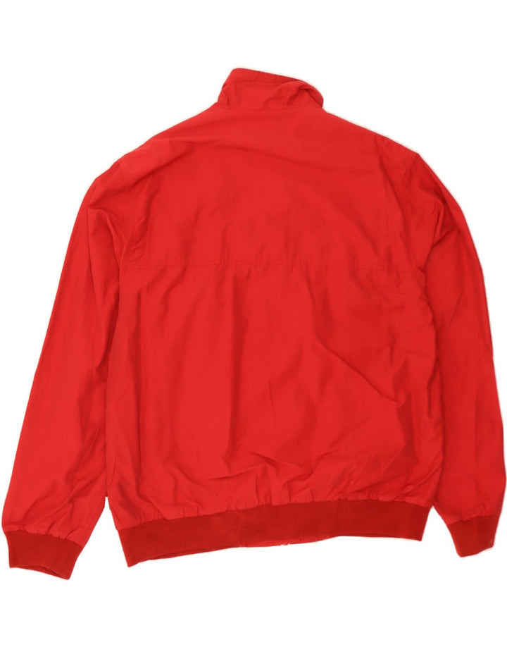 GEOX Mens Bomber Jacket UK 44 2XL Red Cotton Vintage Geox and Second-Hand Geox from Messina Hembry 