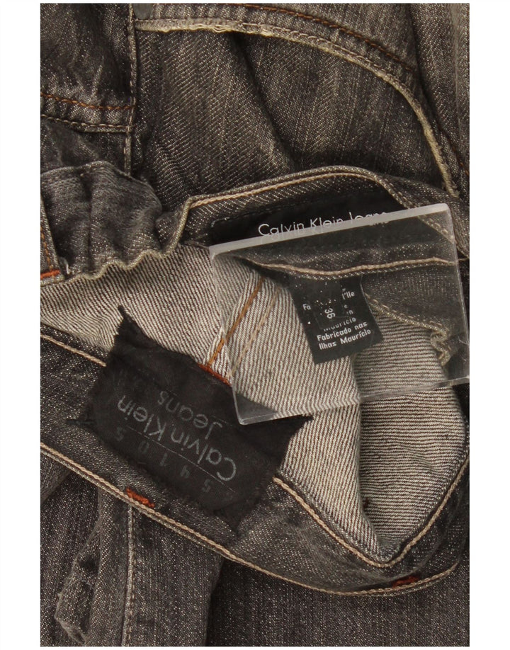 CALVIN KLEIN Jeans Bootcut pentru bărbați W36 L30 bumbac negru