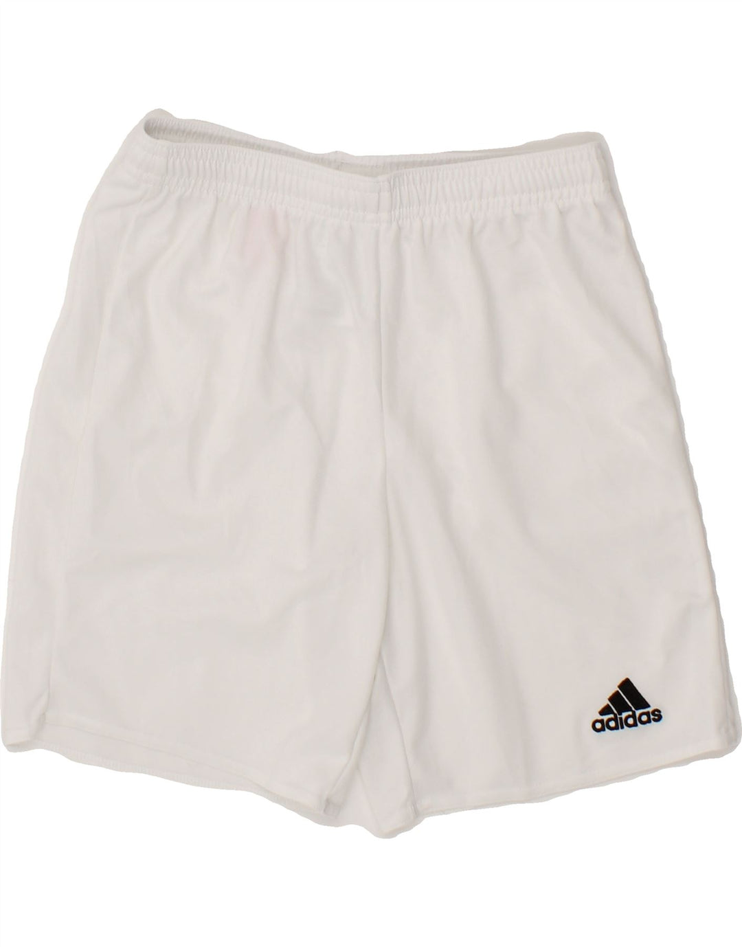 ADIDAS Boys Aeroready Sport Shorts 11-12 Years White Polyester Vintage Adidas and Second-Hand Adidas from Messina Hembry 