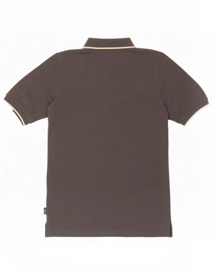 Tricou polo Umbro pentru bărbați, mic, gri, poliester