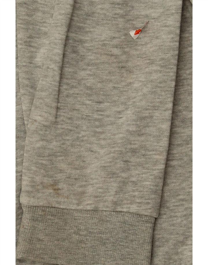 KAPPA Mens Graphic Hoodie Jumper Medium Grey Cotton Vintage Kappa and Second-Hand Kappa from Messina Hembry 