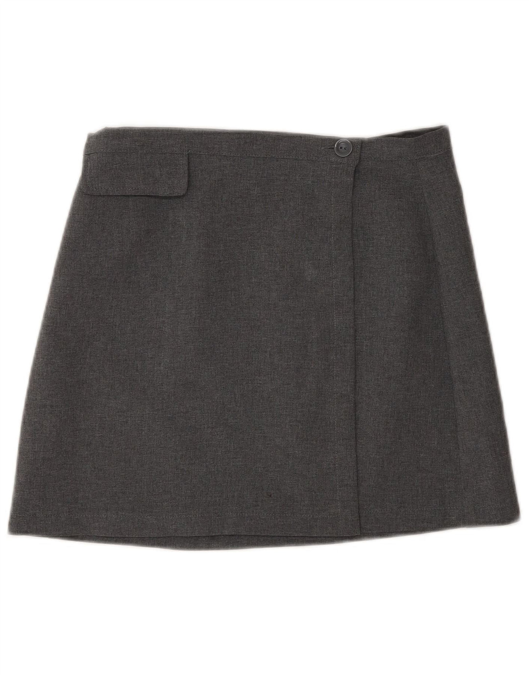 Fusta Mini Wrap Taie Înaltă pentru Femei Sisley IT 44 Medium W26 Poliester gri