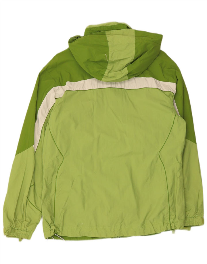 COLUMBIA Jachetă de ploaie Interchange pentru femei UK 14 Medium Green Colorblock