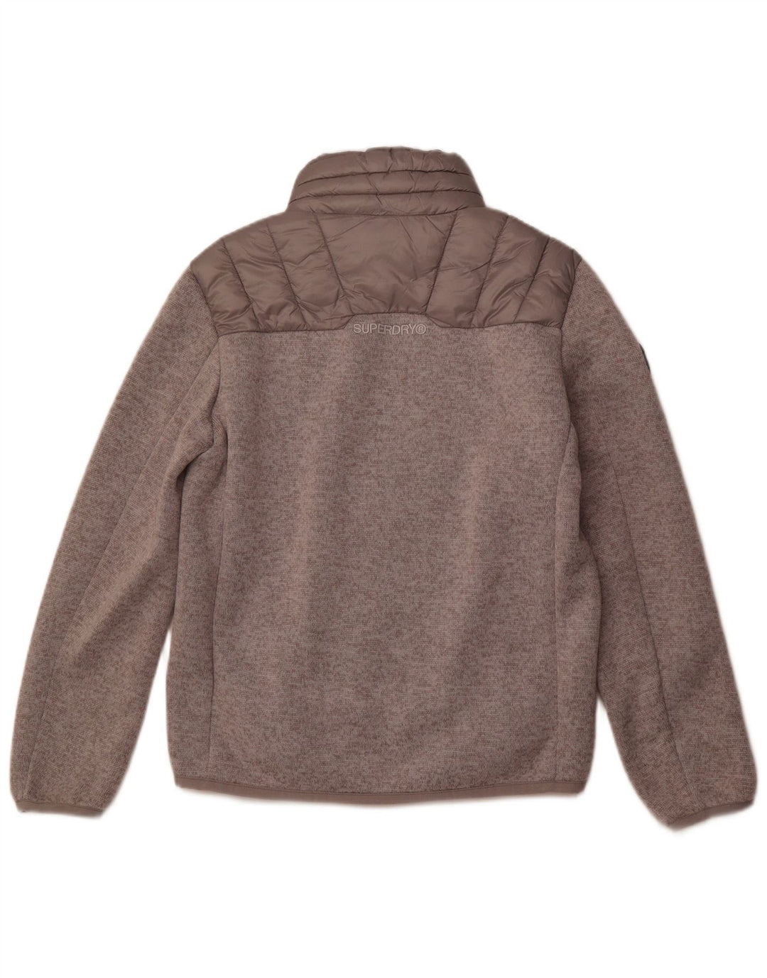 Jachetă căptușită pentru bărbați SUPERDRY UK 38 Medium Gri Poliester