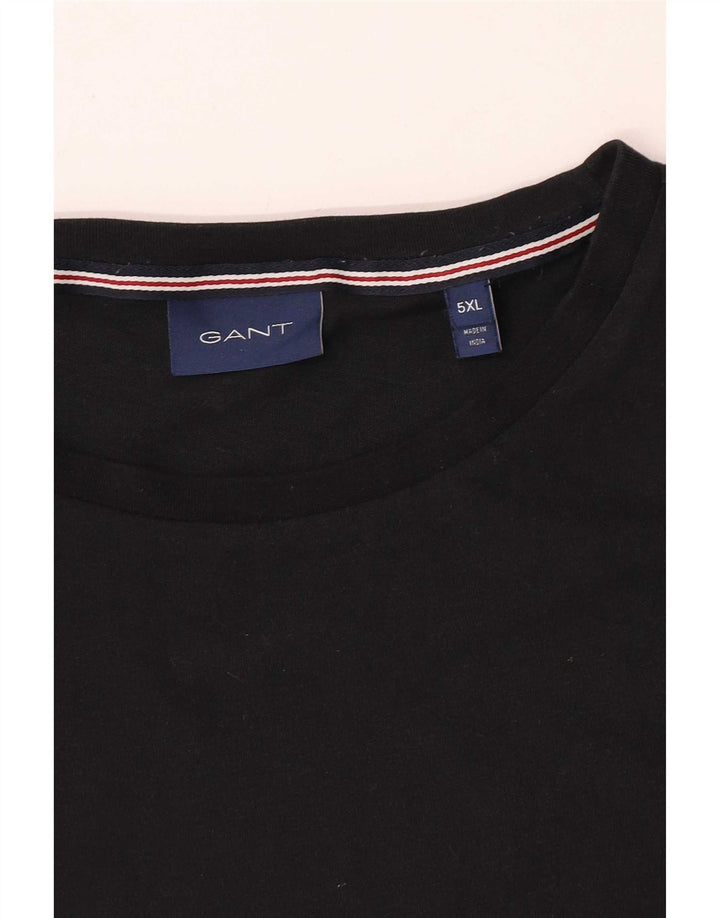 Tricou Bărbați Gant Top 5XL Negru