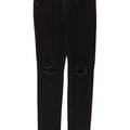 Blugi slim pentru bărbați Jack & Jones Distressed W32 L30 bumbac negru