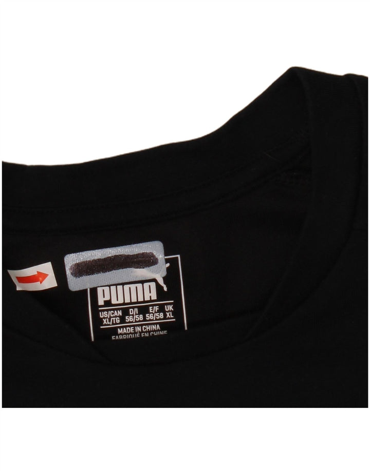 Tricou pentru bărbați Puma Top XL bumbac negru