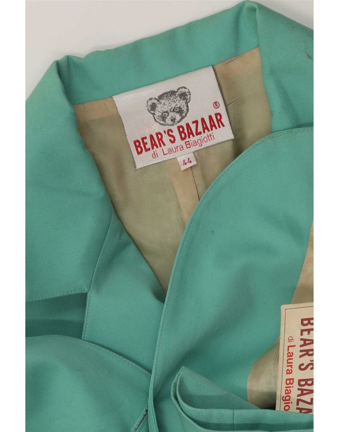 Laura Biagiotti Jachetă Blazer pentru femei Bear's Bazaar IT 44 Medium Green