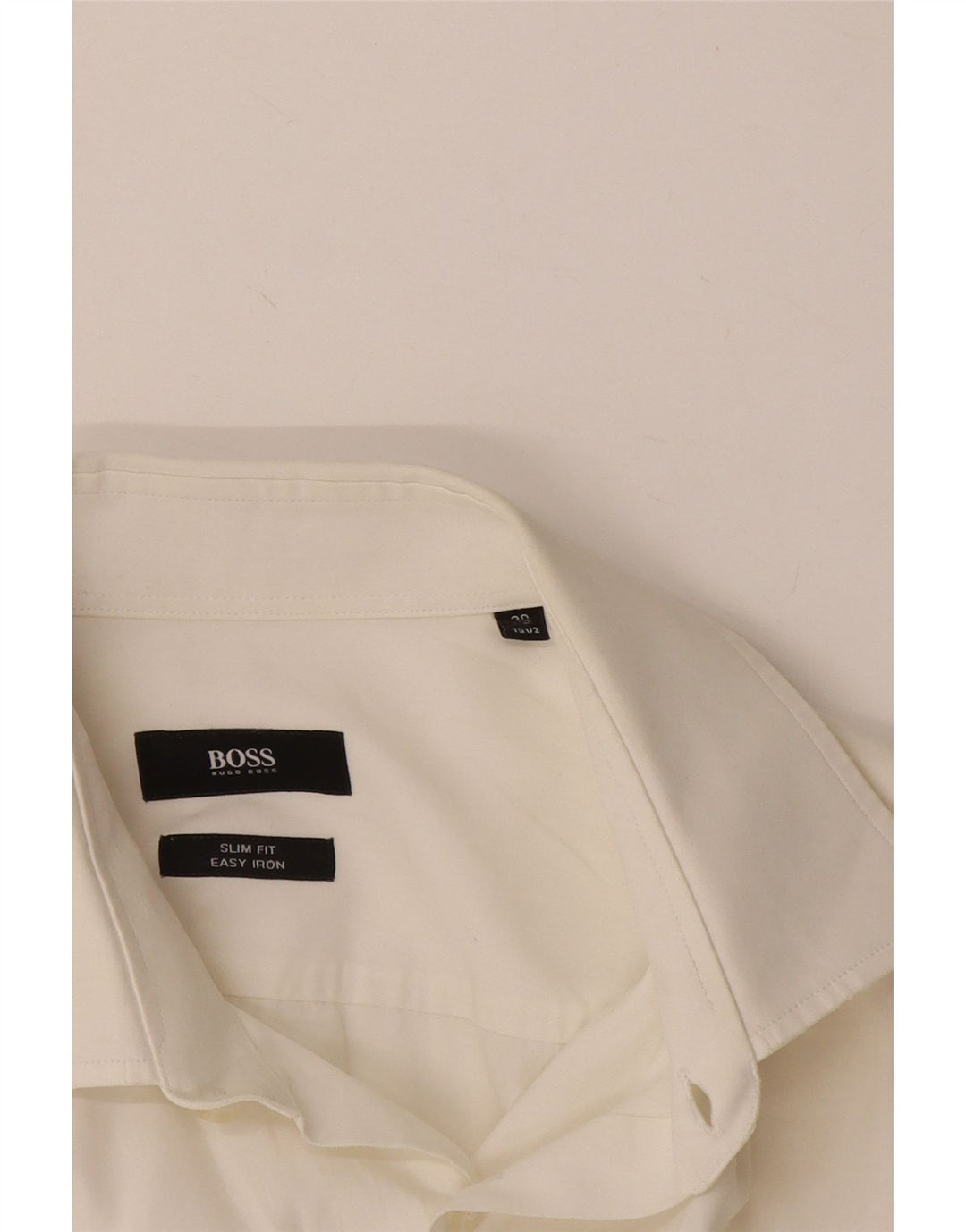 Cămașă pentru bărbați Hugo Boss Slim Fit Mărimea 39 15 1/2 Medium Alb