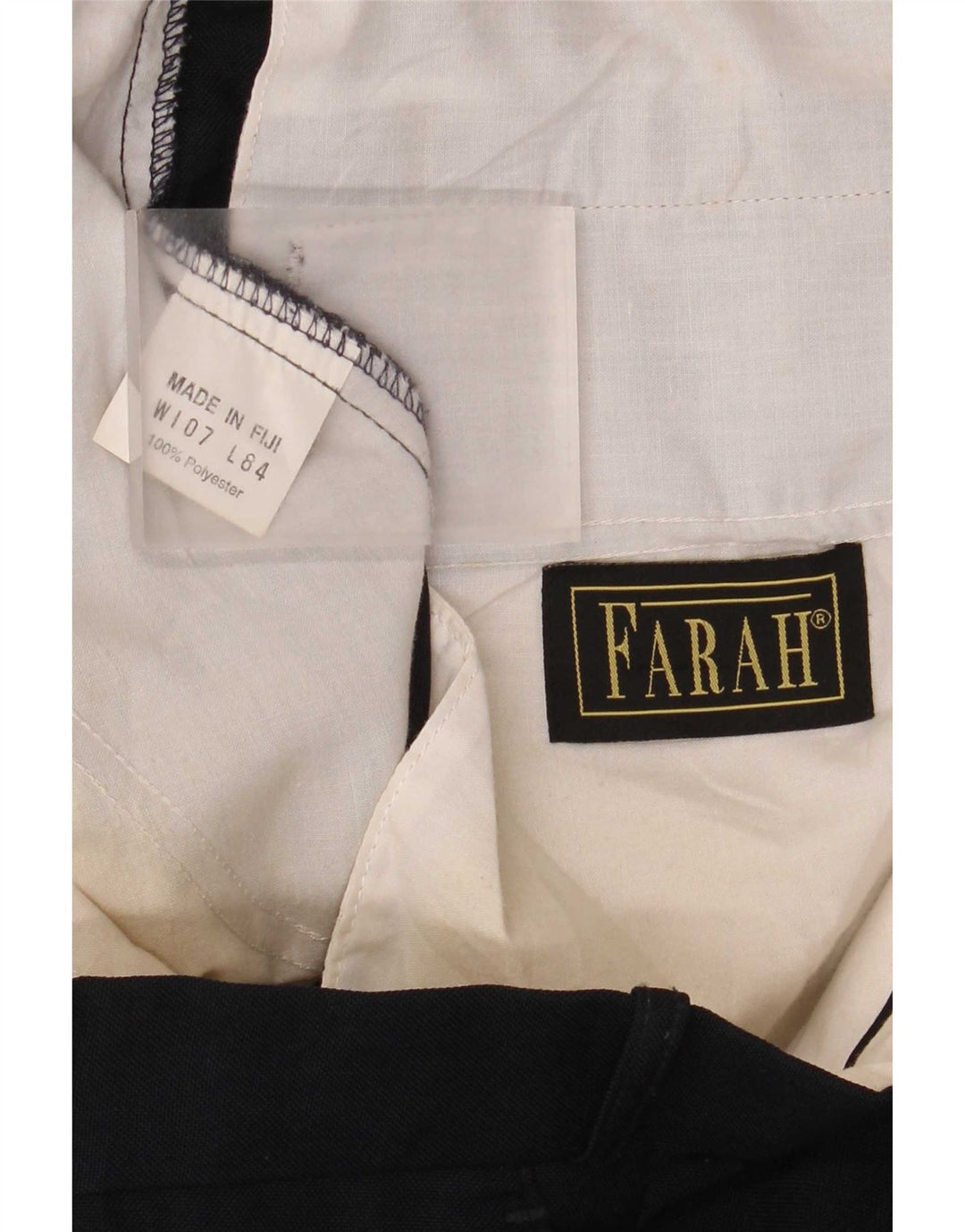 Farah Pantaloni drepți pentru bărbați L42 L33 Poliester bleumarin