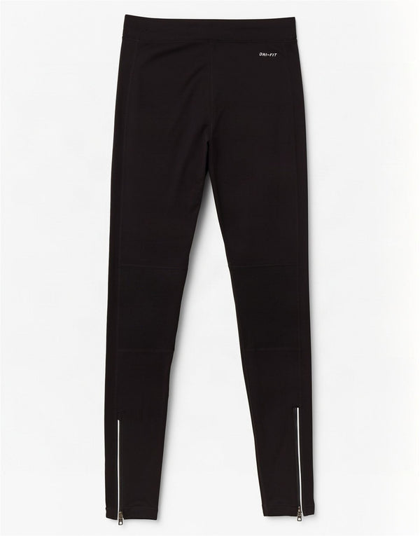 Leggings Dri Fit Nike pentru femei UK 10, poliester negru mic