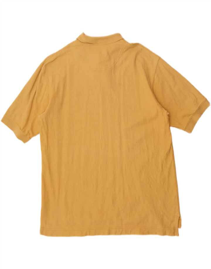 Tricou polo Timberland pentru bărbați, bumbac galben mare