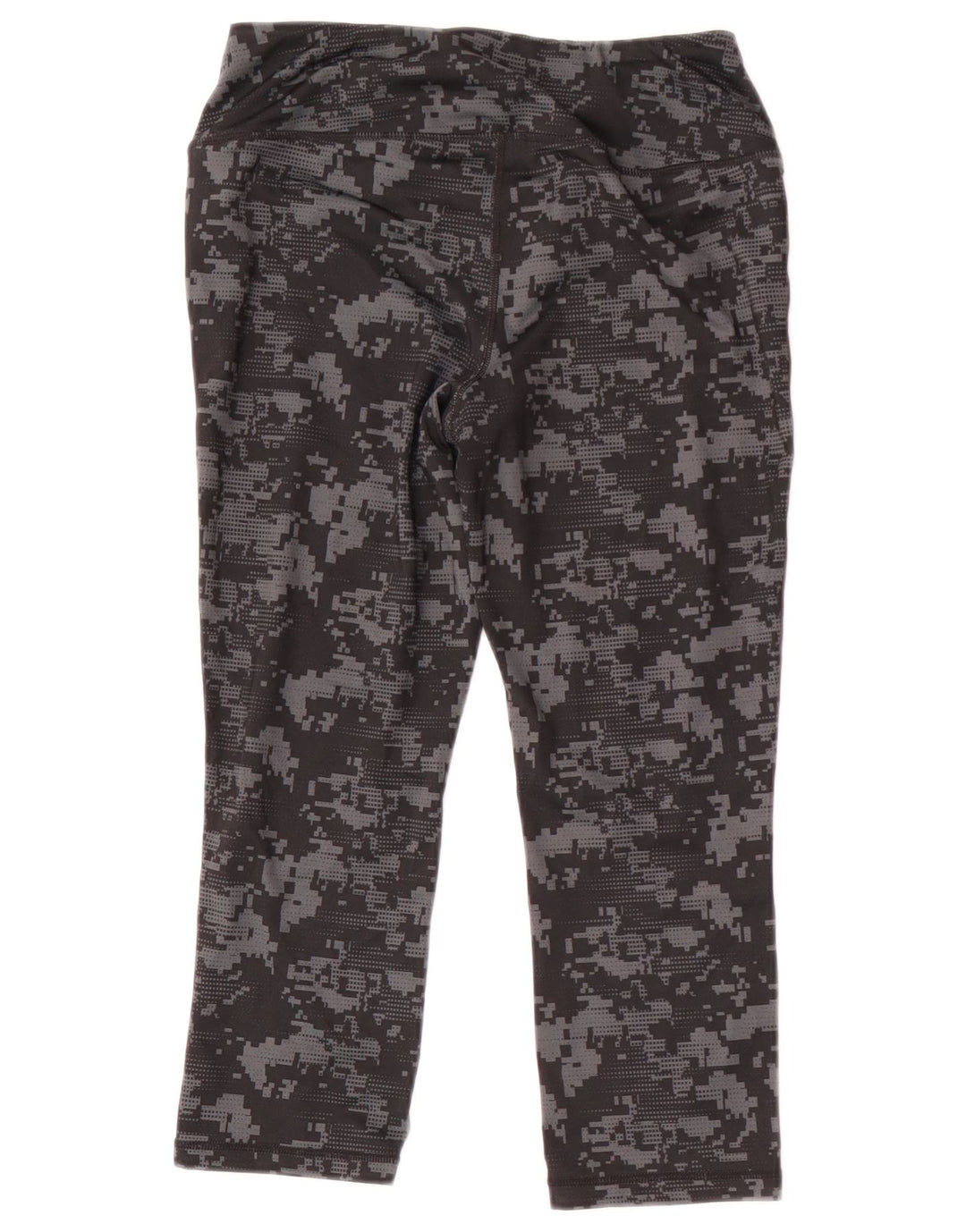 Leggings Capri pentru femei Reebok UK 8, camuflaj negru mic