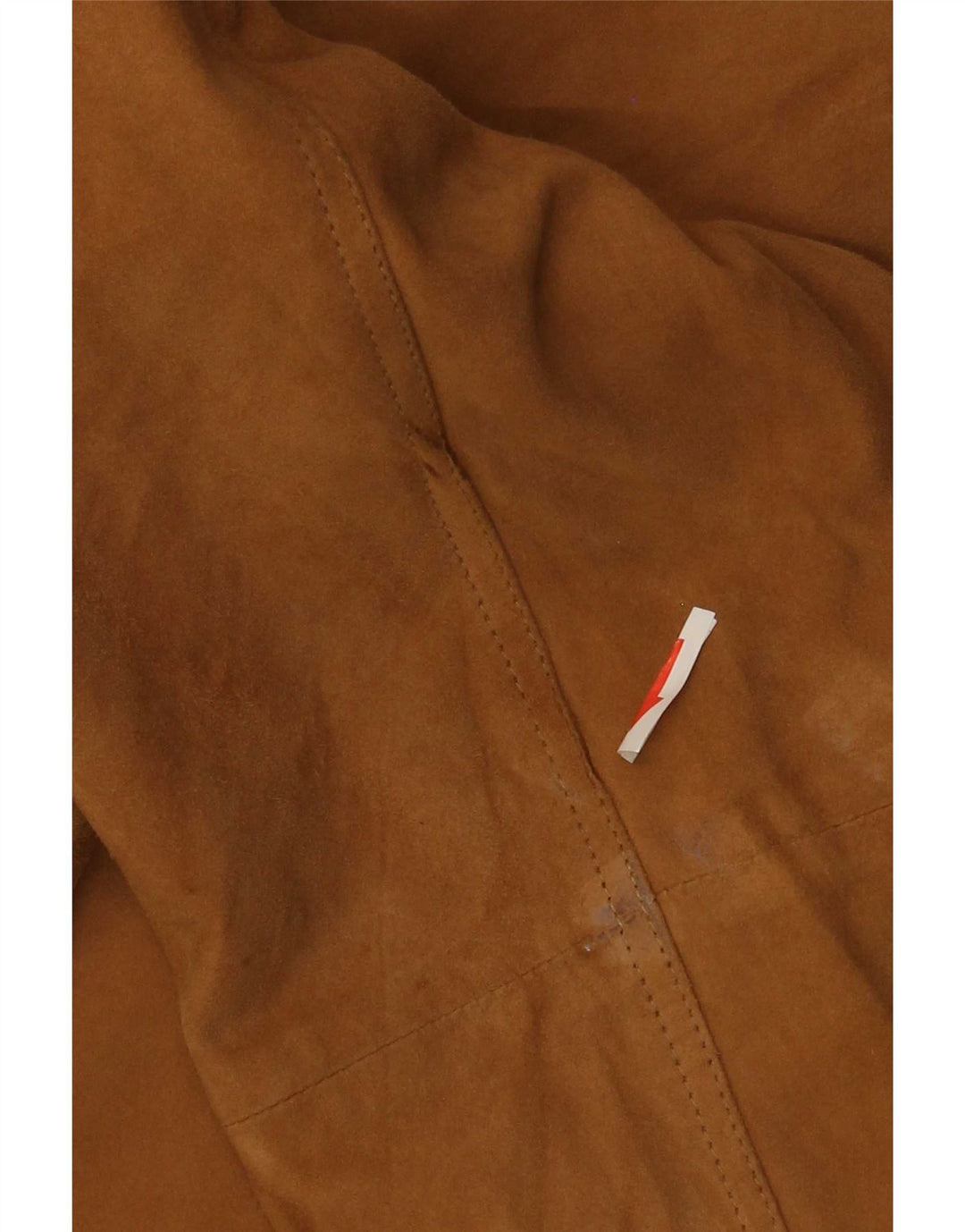 Vintage Jachetă de piele intoarsa pentru femei IT 46 Large Beige Leather