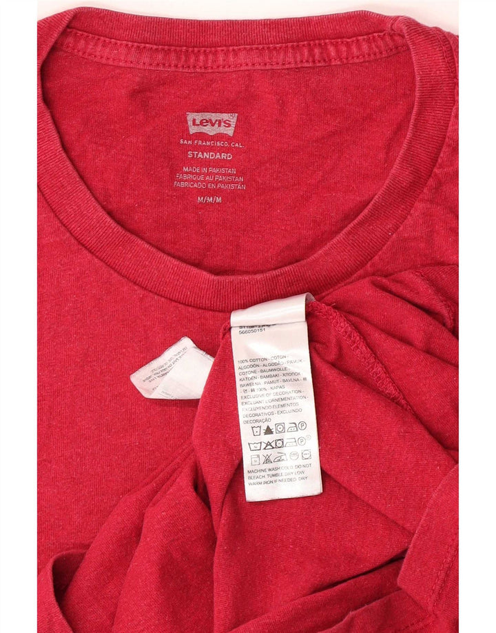 Tricou pentru bărbați Levi's Top Medium Pink Bumbac