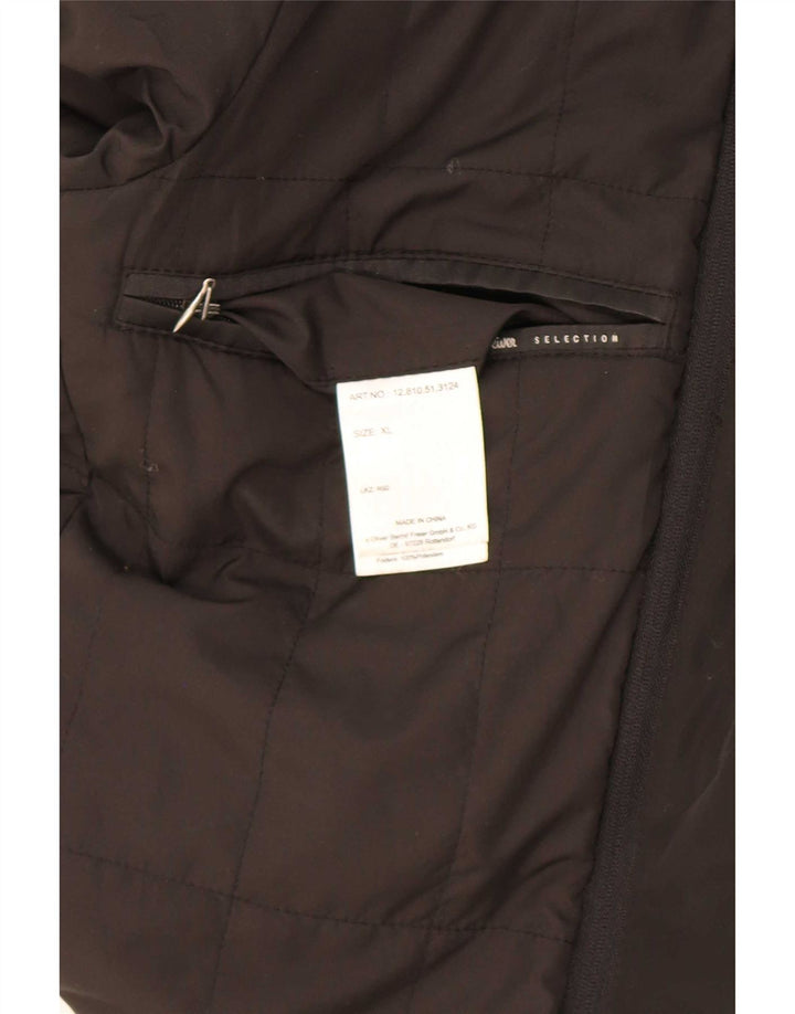 Jachetă S.Oliver pentru bărbați, UK 42 XL, lână neagră