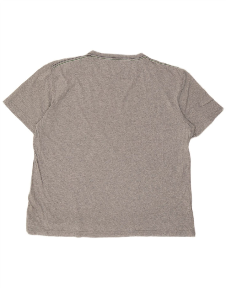 La Martina Bărbați Tricou Top 4XL Gri Pete