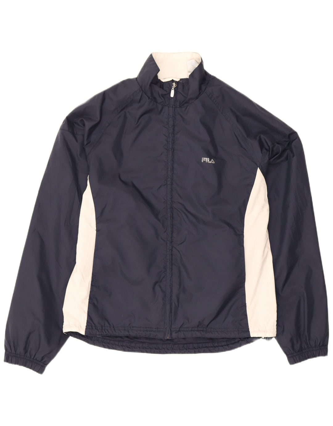 Jachetă de top pentru trening Fila pentru femei IT 44 Medium Bleumarin Colorblock