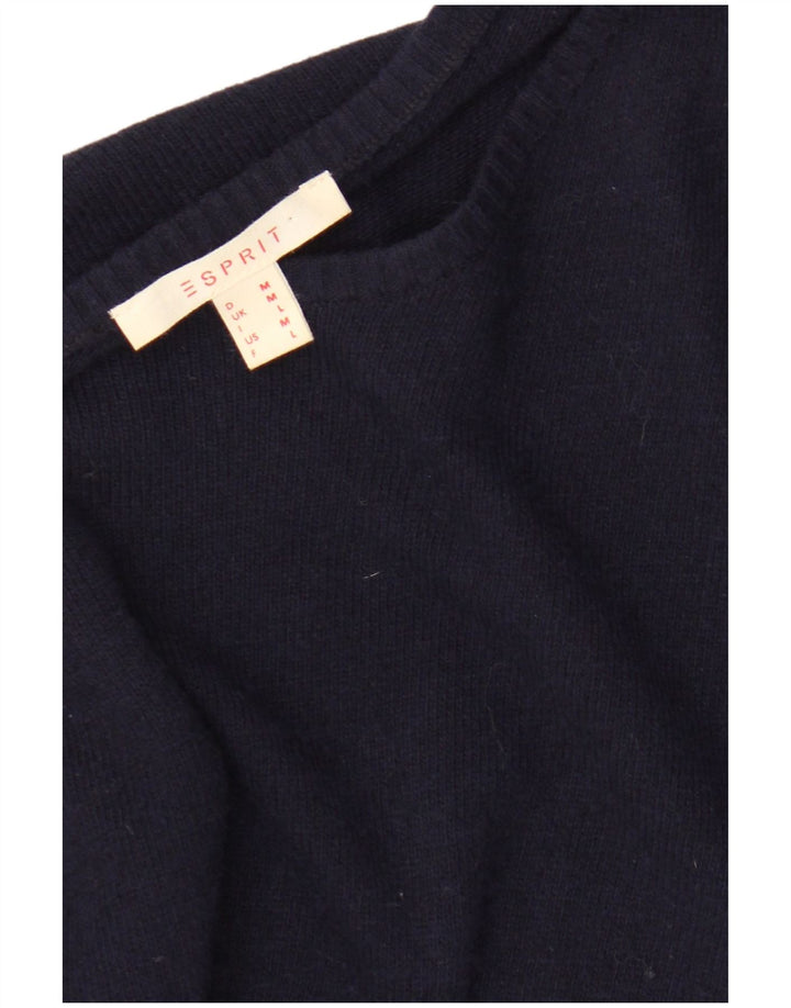 Pulover pentru femei Esprit cu gât de barcă UK 14 Medium Bleumarin