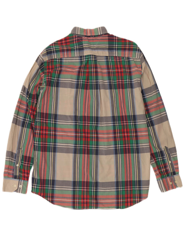 Cămașă pentru bărbați Tommy Hilfiger, mare, multicolor, din bumbac cu carouri
