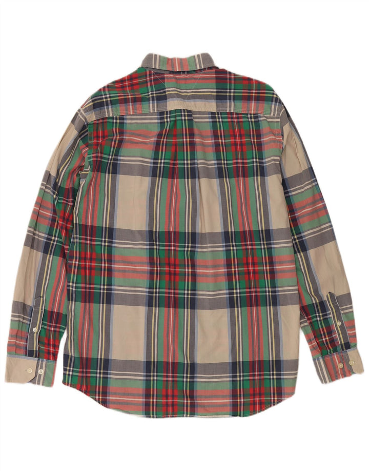 Cămașă pentru bărbați Tommy Hilfiger, mare, multicolor, din bumbac cu carouri