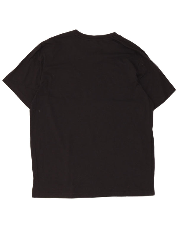 Tricou grafic Champion pentru bărbați Top mare negru