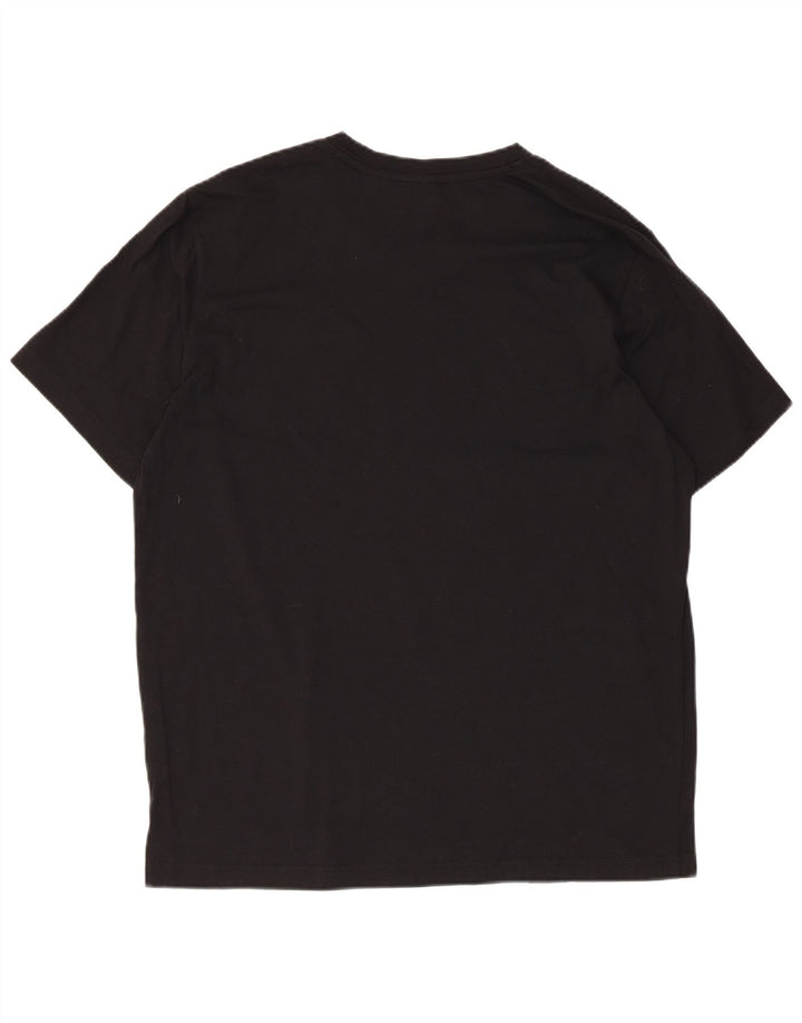 Tricou grafic Champion pentru bărbați Top mare negru