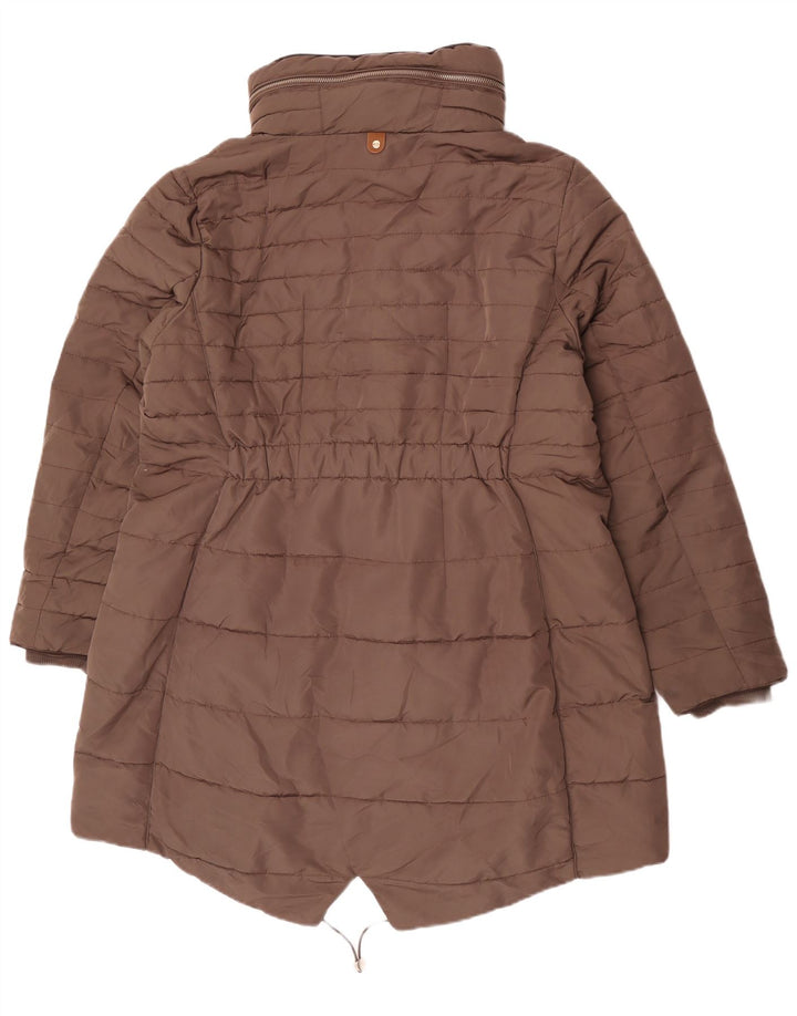 Jachetă parka cu glugă pentru femei Marks & Spencer UK 20 2XL Kaki Poliester