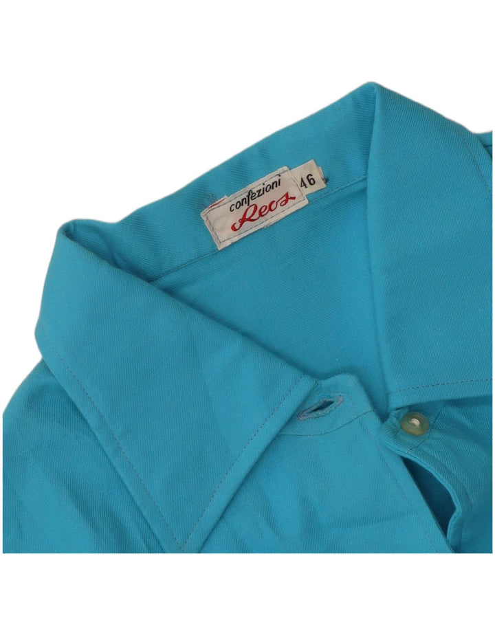 Cămașă Vintage pentru femei IT 46 Large Blue