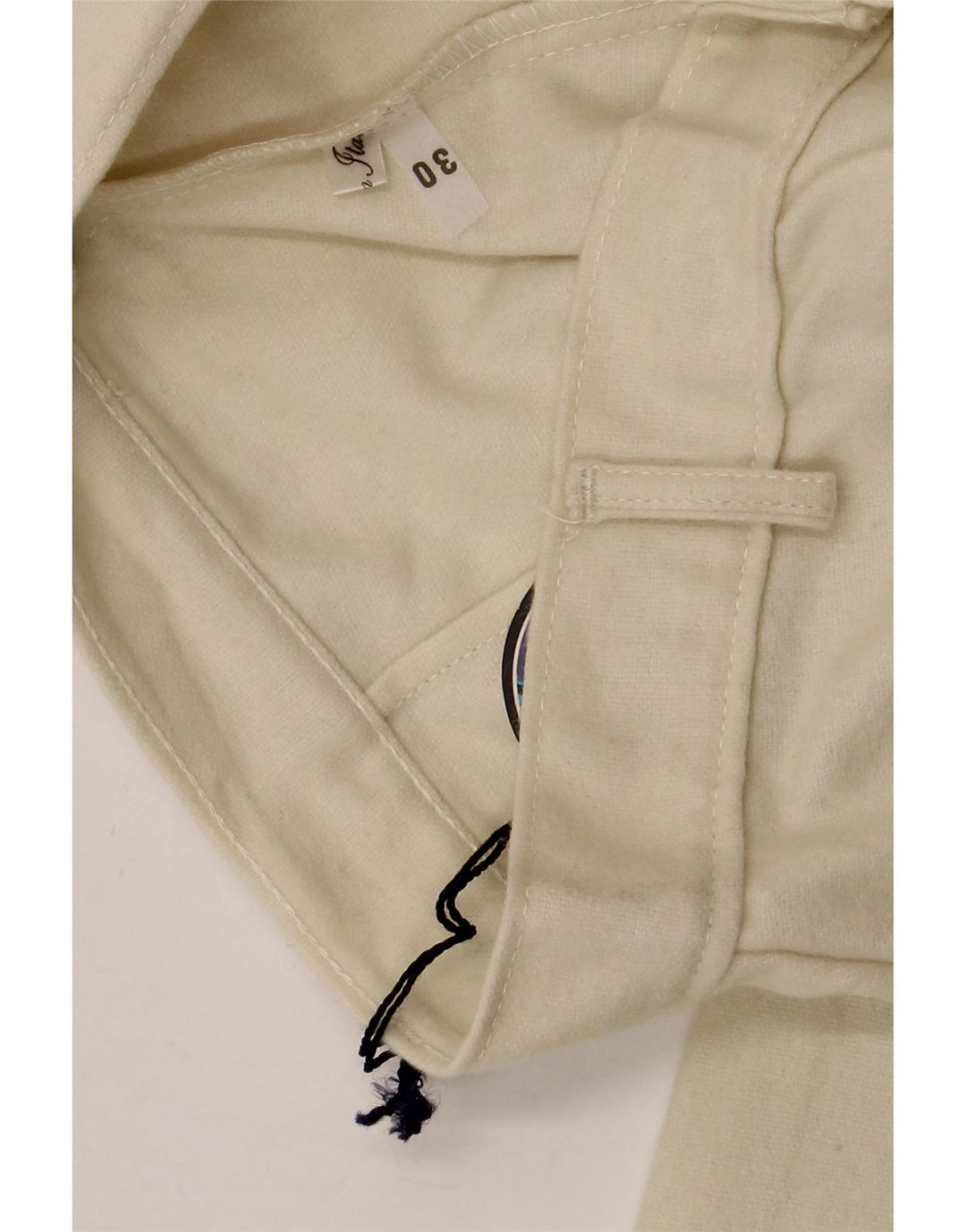 Pantaloni casual pentru femei VINTAGE Bootcut W30 L34 Bej