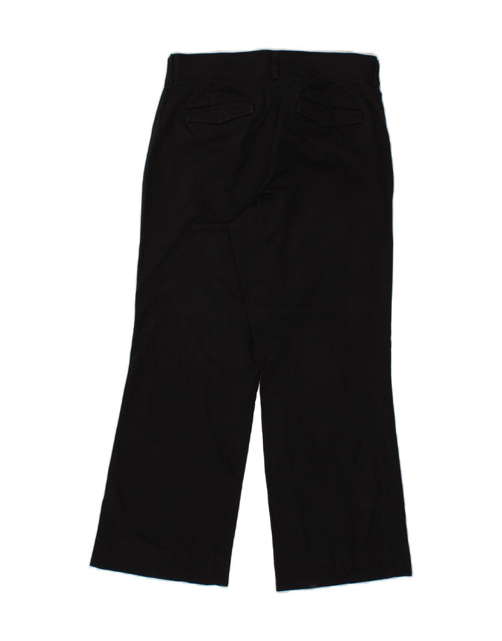 DOCKERS Womens Bootcut Casual Trousers US 6 Medium W30 L28 Black Cotton Vintage Dockers and Second-Hand Dockers from Messina Hembry 