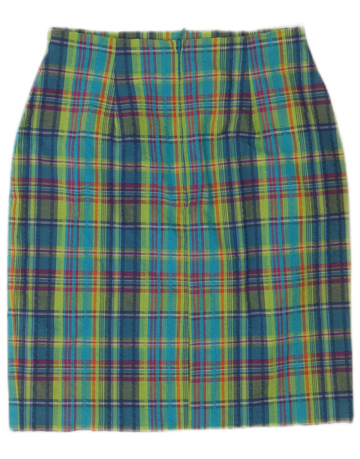 Fusta creion pentru femei Marks & Spencer UK 12 Medium W26 Check multicolor