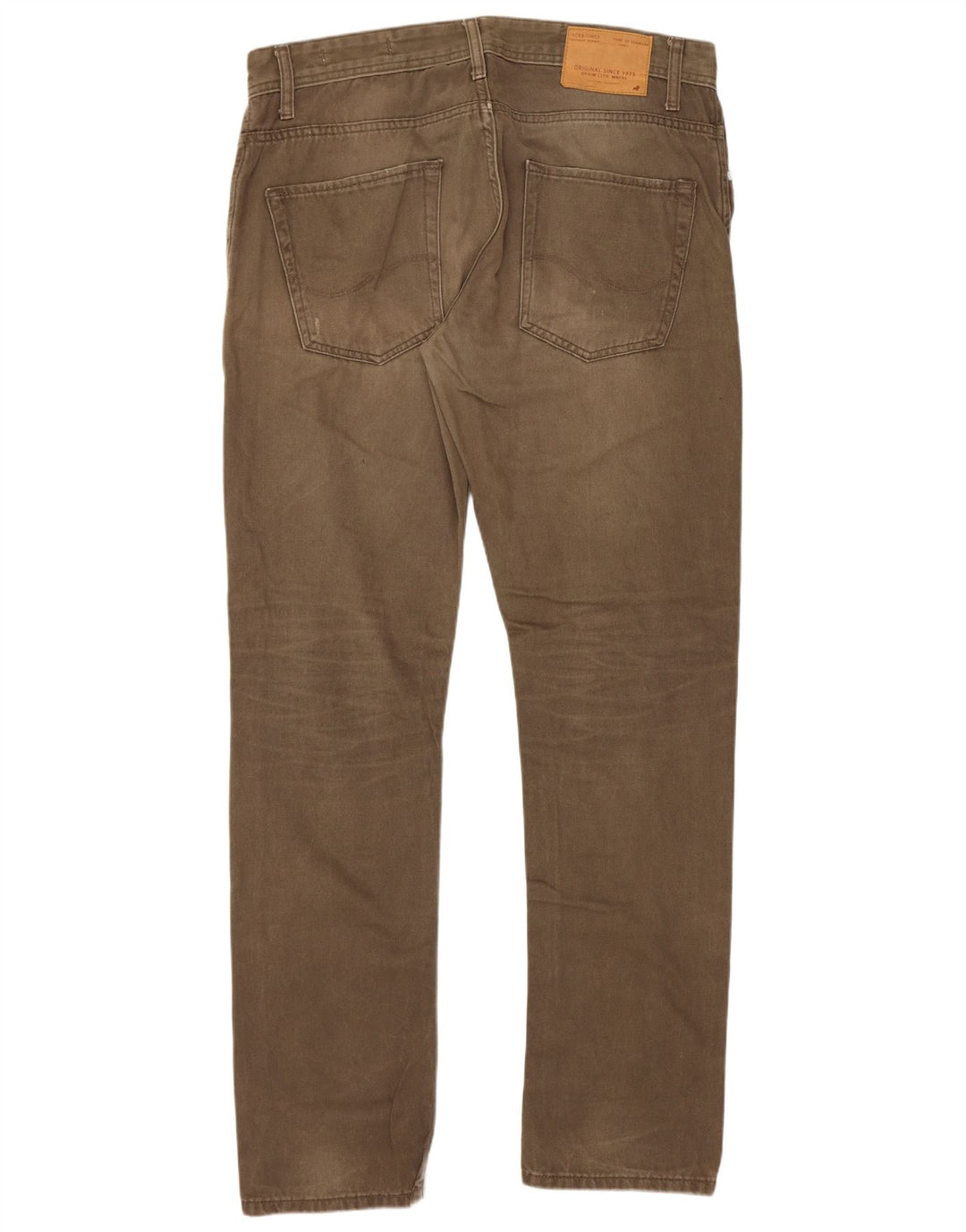 Blugi Jack & Jones Tim Slim pentru bărbați W34 L32 bumbac kaki