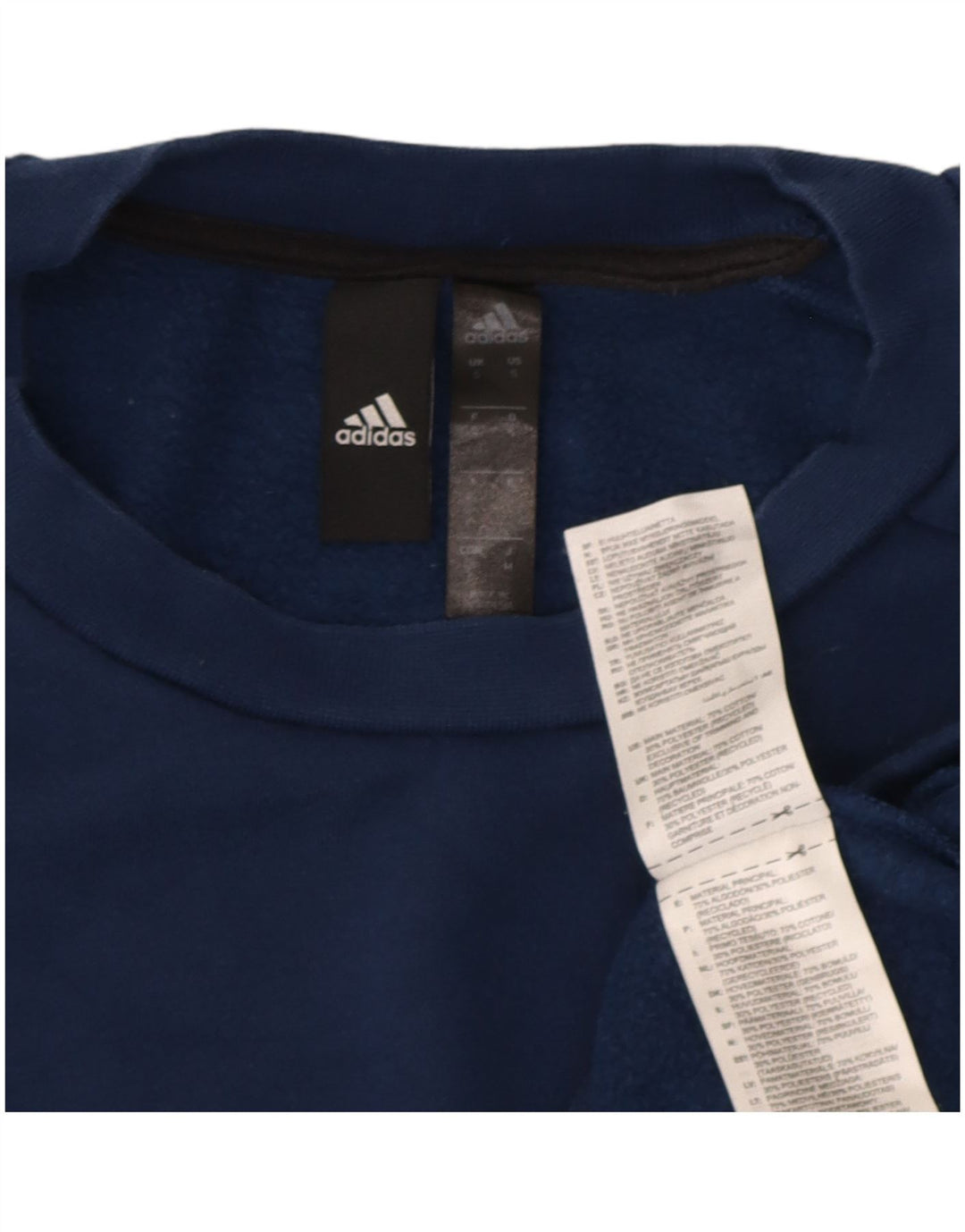 Hanorac pentru bărbați Adidas Jumper mic, bleumarin, bumbac