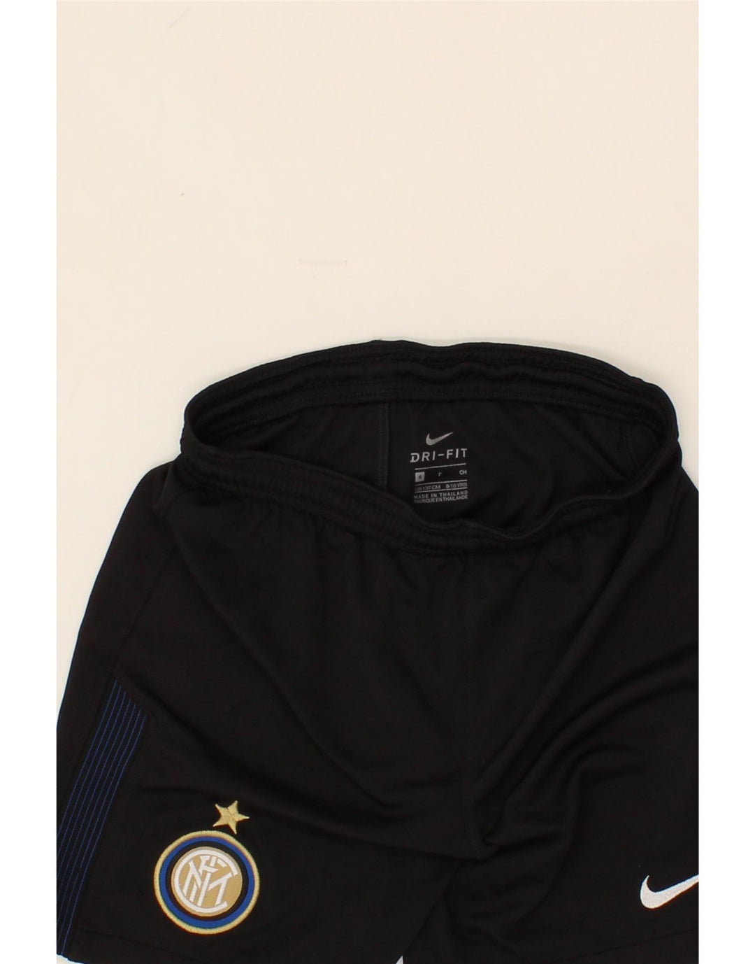 NIKE Boys Dri Fit Sport Shorts 8-9 Years Small  Black Polyester Vintage Nike and Second-Hand Nike from Messina Hembry 