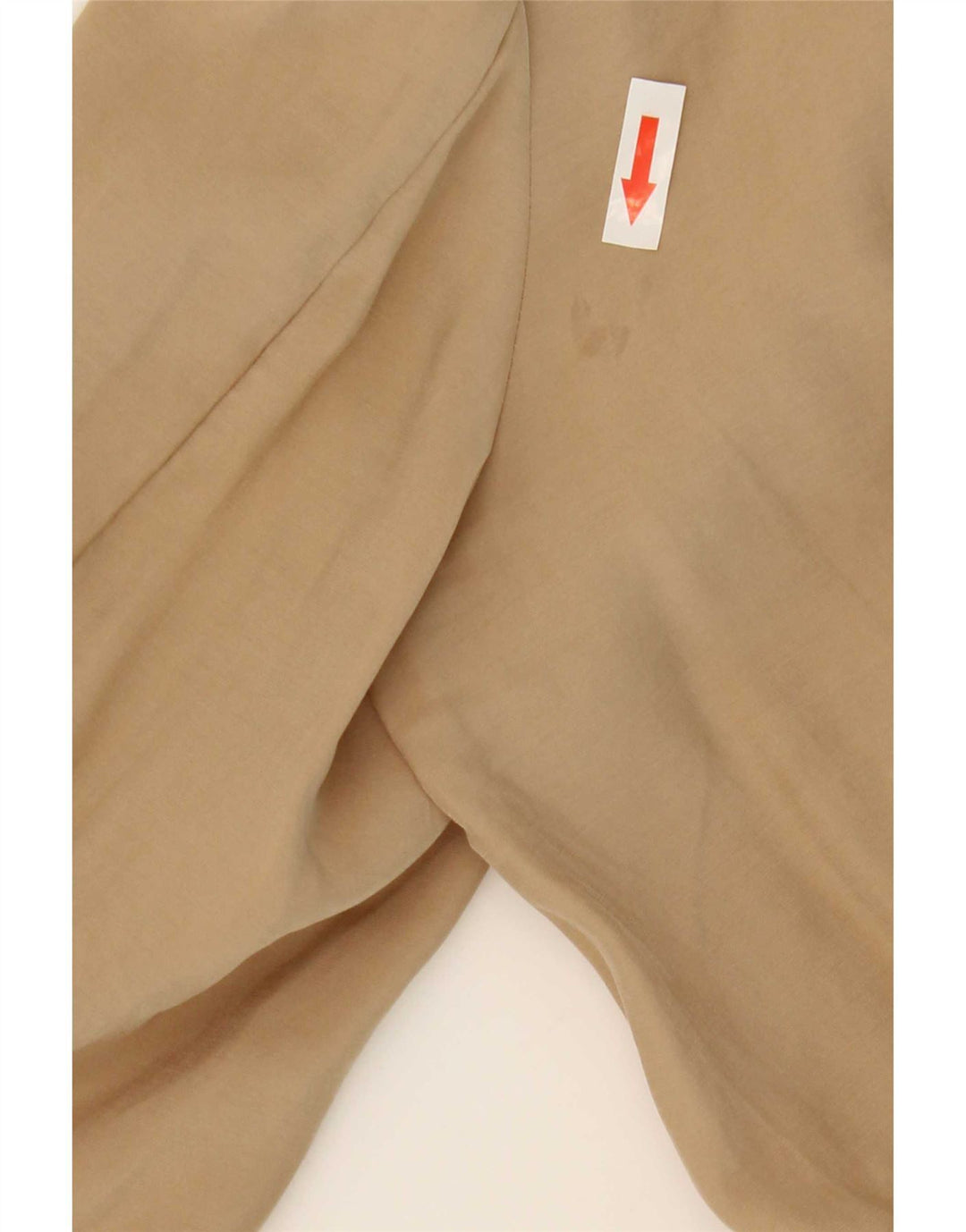 Jachetă Zara pentru femei Open Waterfall UK 14 Medium Bej Modal