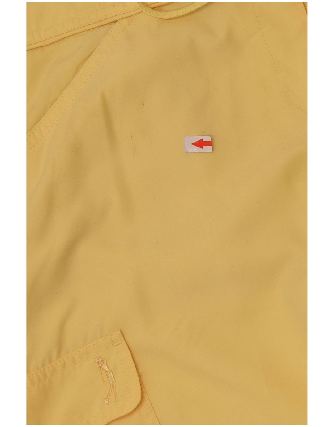 Pantaloni cargo Izod Capri pentru femei US 12 Large W34 L22 Galben Poliester