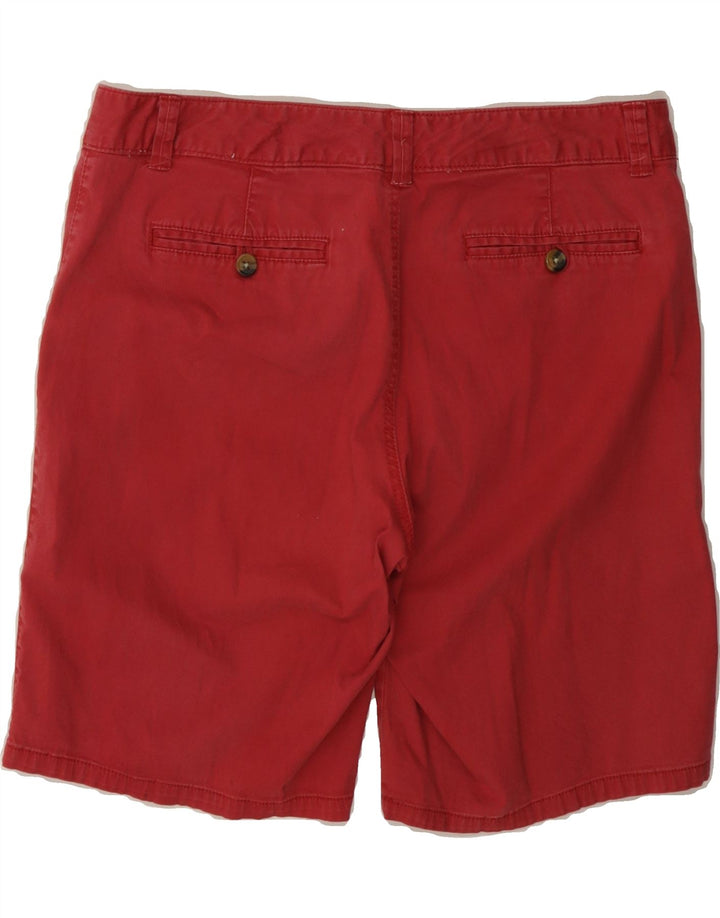DOCKERS Womens Chino Shorts US 10 Large W32 Red Cotton Vintage Dockers and Second-Hand Dockers from Messina Hembry 