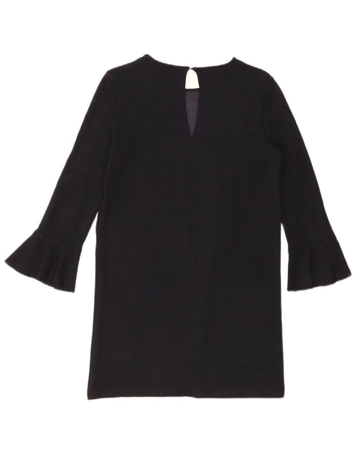 Rochie schimbătoare cu mânecă lungă pentru femei Zara UK 10 Mic bleumarin