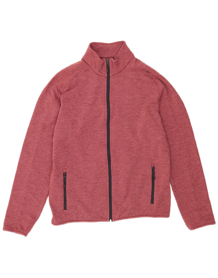 Jachetă de trening pentru bărbați CMP, IT 54 XL, din poliester striat burgundy
