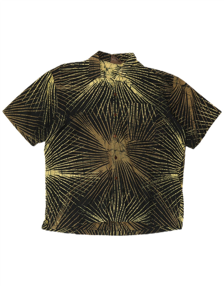 Cămașă pentru bărbați cu model abstract Caribelle Batik, mare, multicoloră