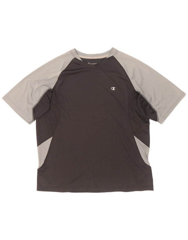 Tricou pentru bărbați Champion Top XL Negru Poliester color bloc