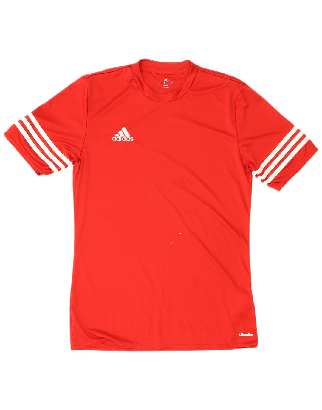 Tricou Adidas Climalite pentru bărbați Top mic poliester roșu