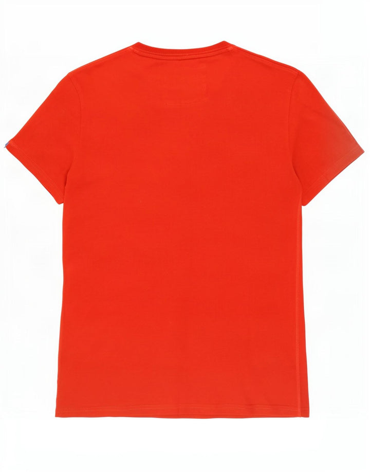 Tricou grafic pentru bărbați Superdry Top din bumbac roșu mediu