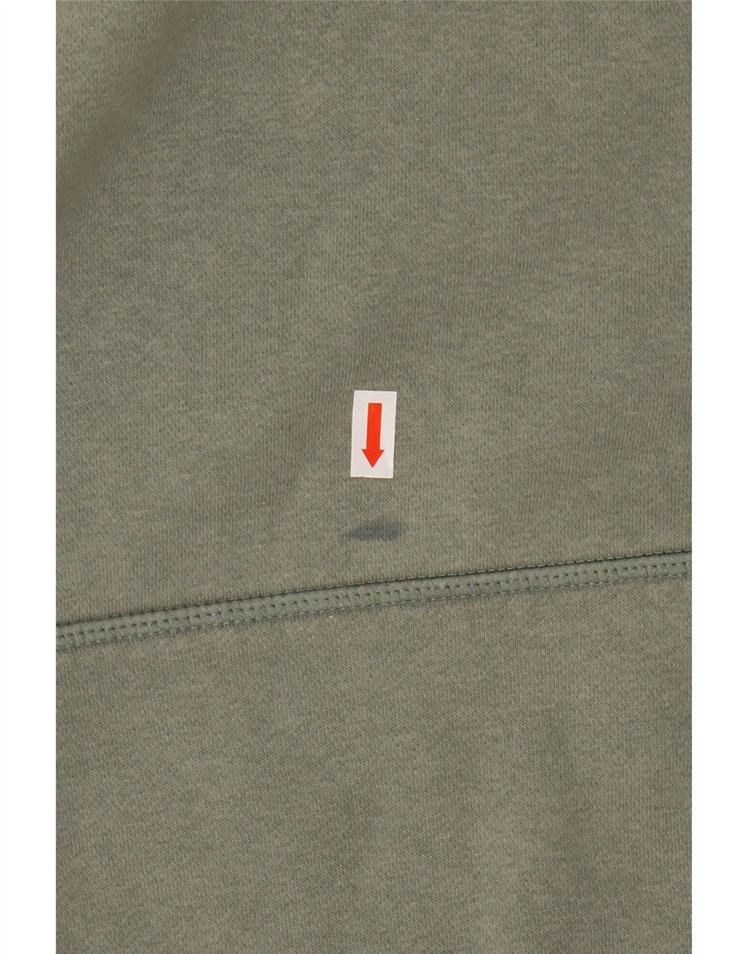 HURLEY Pulover cu glugă cu grafic pentru femei UK 14 Bumbac verde mediu