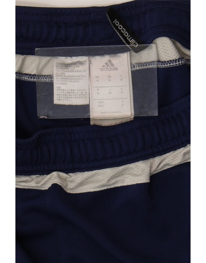 Pantaloni de trening Adidas Climacool pentru bărbați, poliester mediu albastru bleumarin