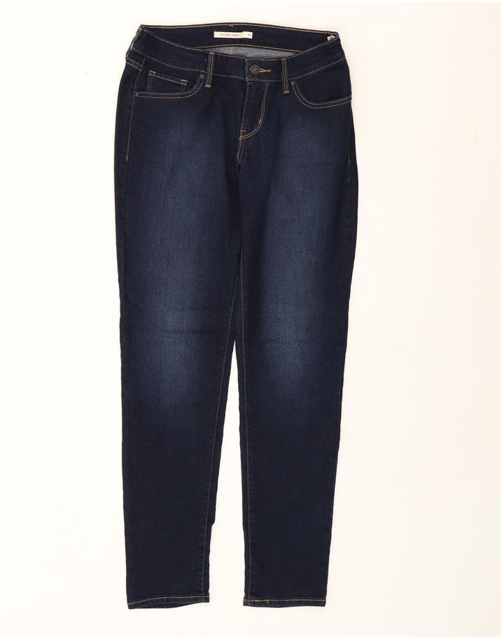 Blugi skinny pentru femei Levi's Curvy Fit W29 L29 Blue Cotton Classic