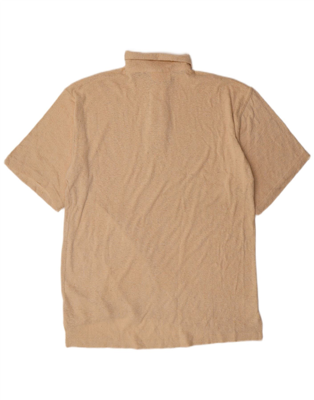 Tricou polo cu mânecă scurtă pentru bărbați Lerros, mătase mare, bej