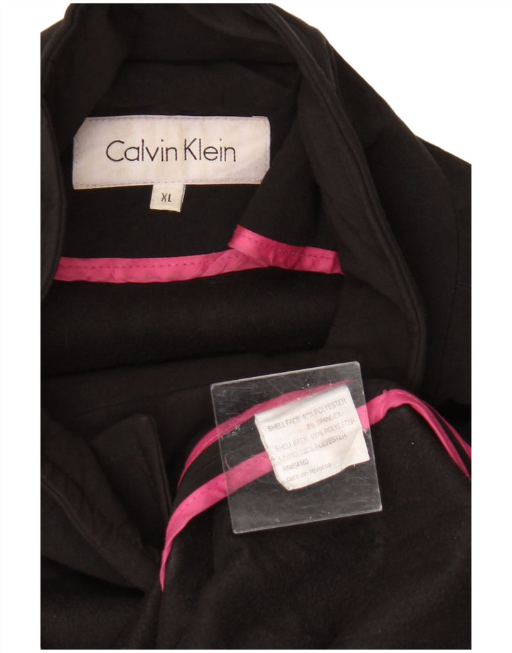 Palton pentru femei Calvin Klein UK 18 XL poliester negru